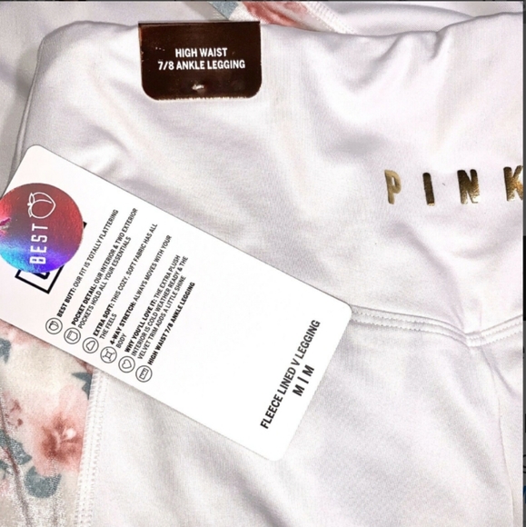 Pink Victoria's Secret Cozy Leggings - Picture 3 of 7